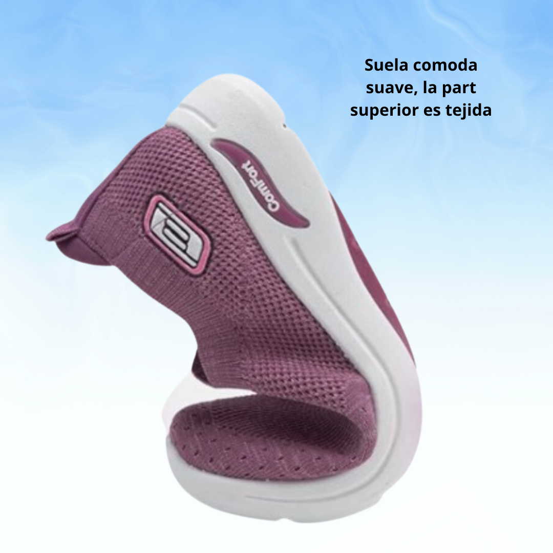 ZAPATILLAS ORTOPÉDICAS - FLEX COMFORT FEMENINA, INFORMAL Y CÓMODA