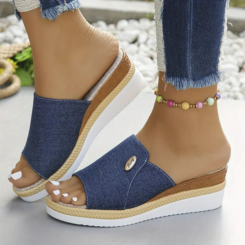 "Summer Wave" SANDALIAS DE PLATAFORMA