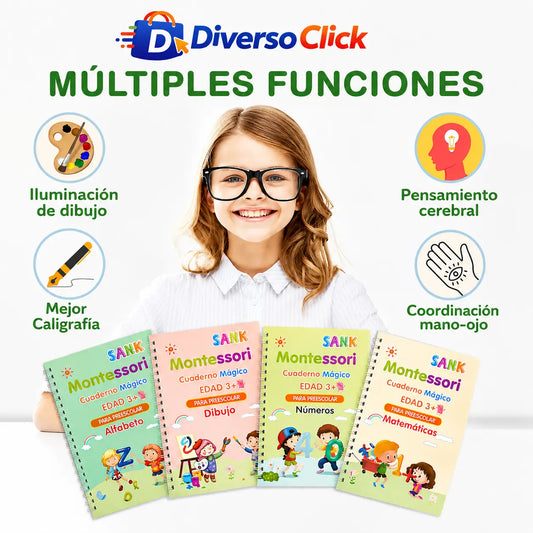 Ready 4School Elite Set de caligrafía reutilizable™