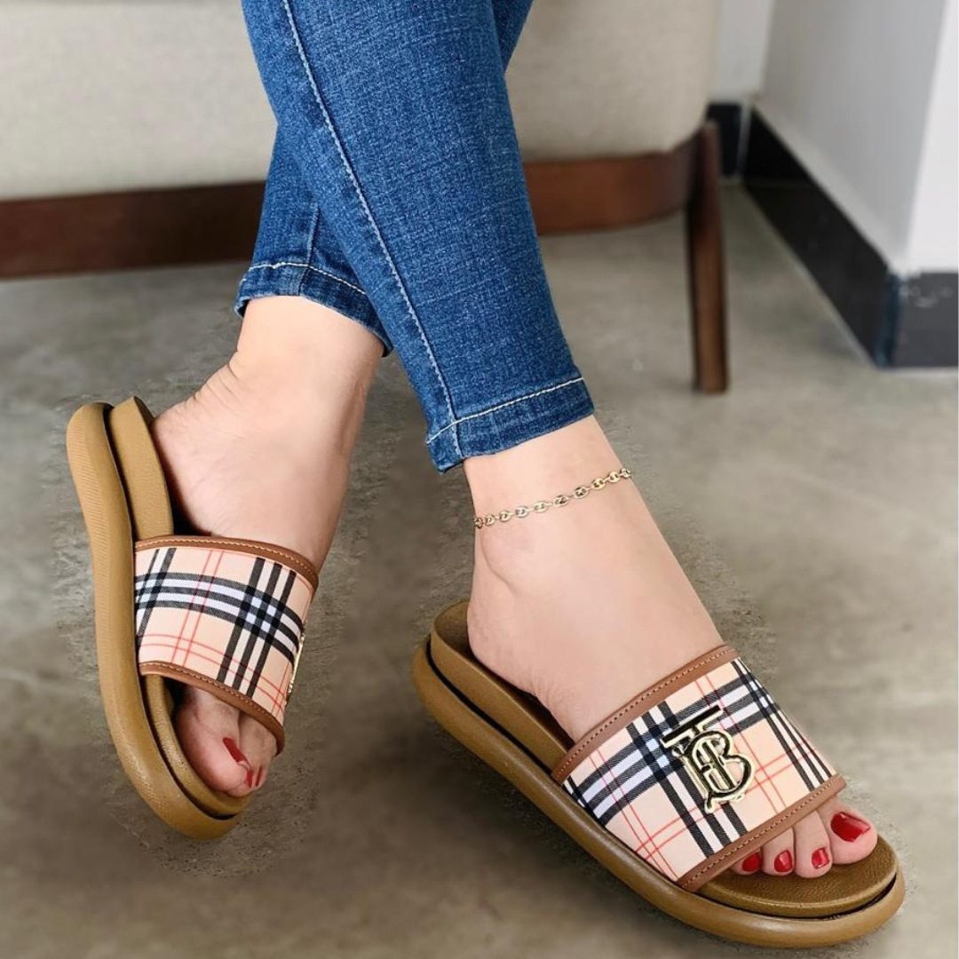 Sandalia premium BURBERRY LANZAMIENTO