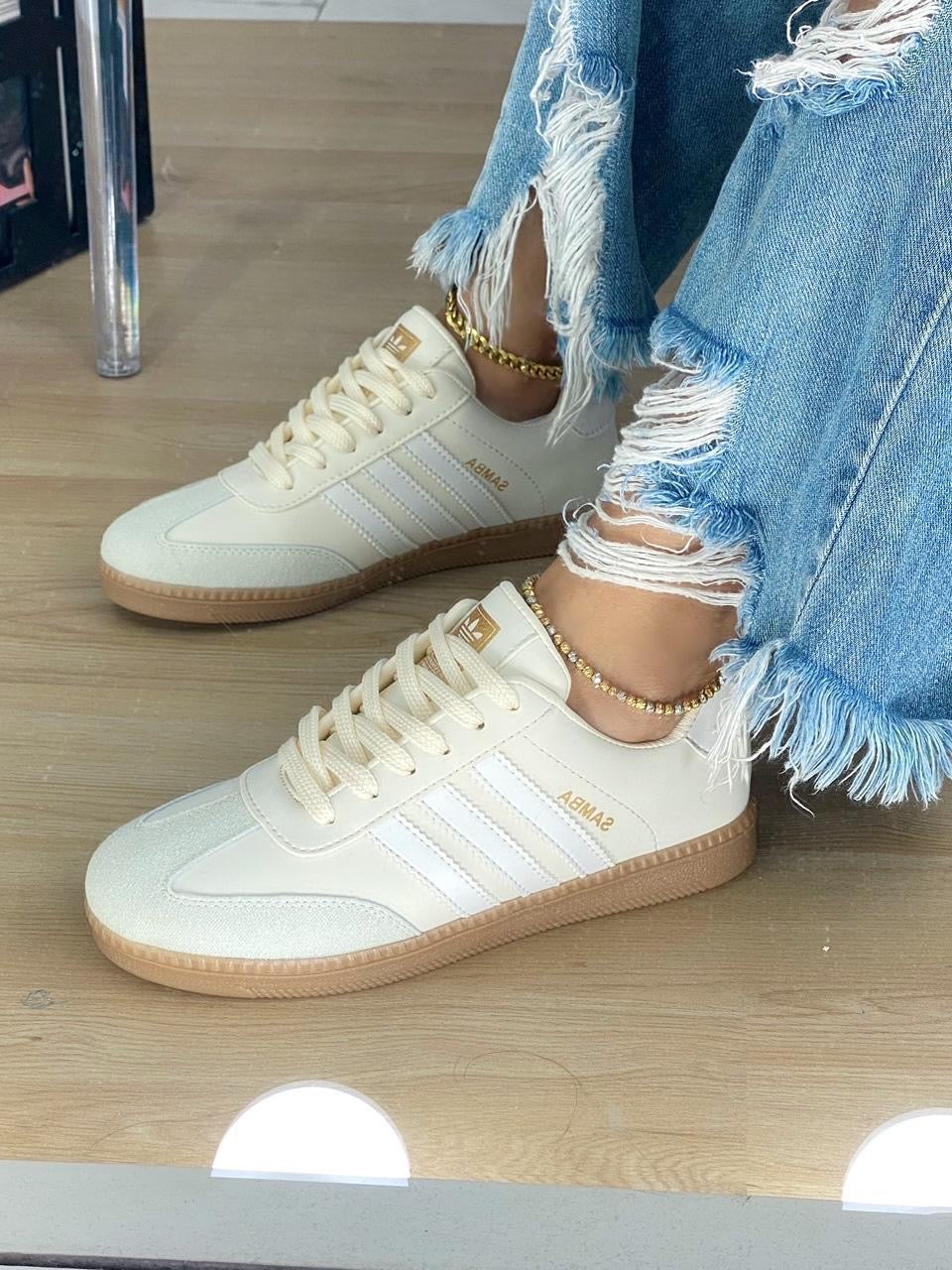 Adidas Samba Beige-Vainilla