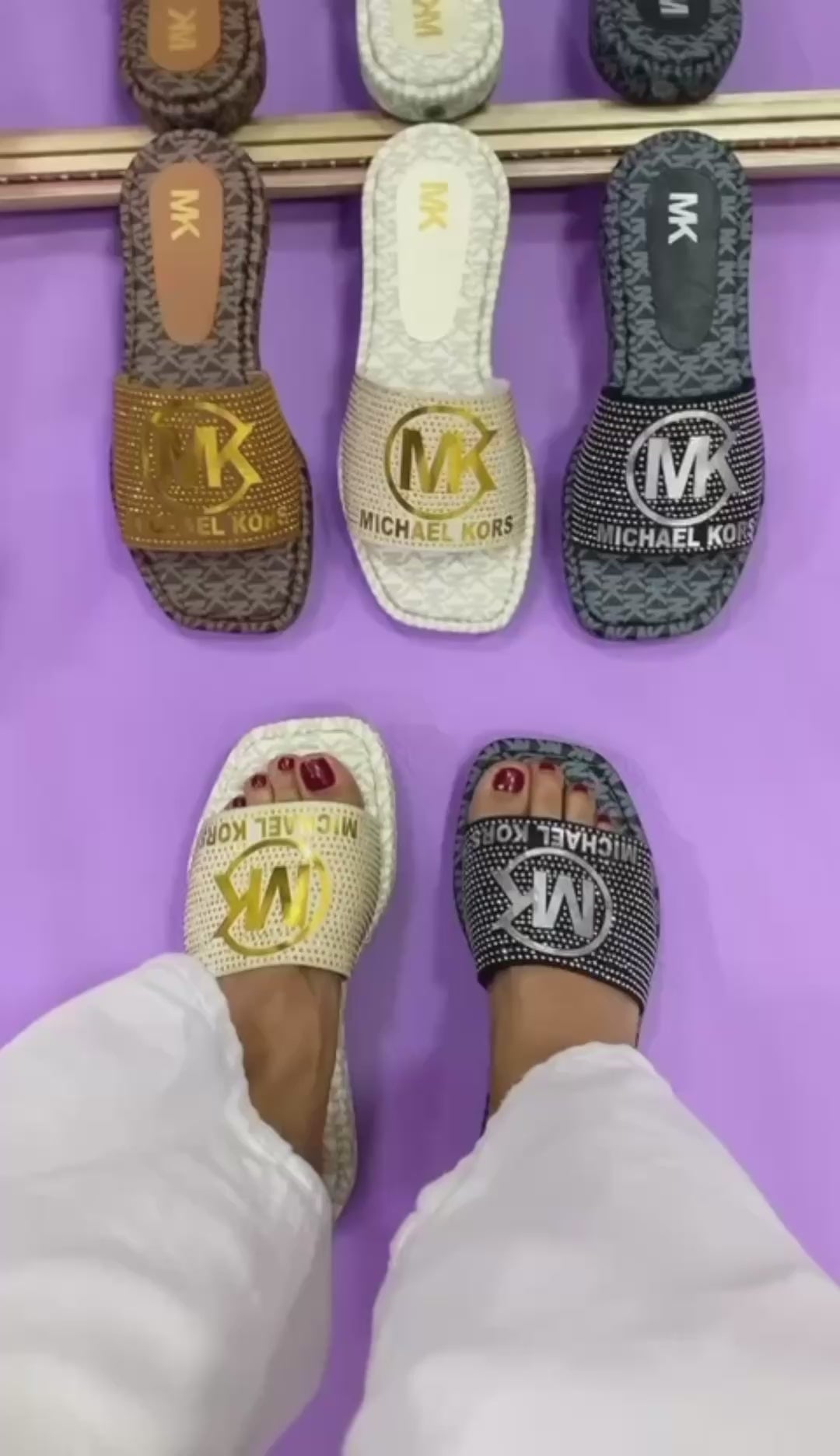 Sandalia Mk Microporosa